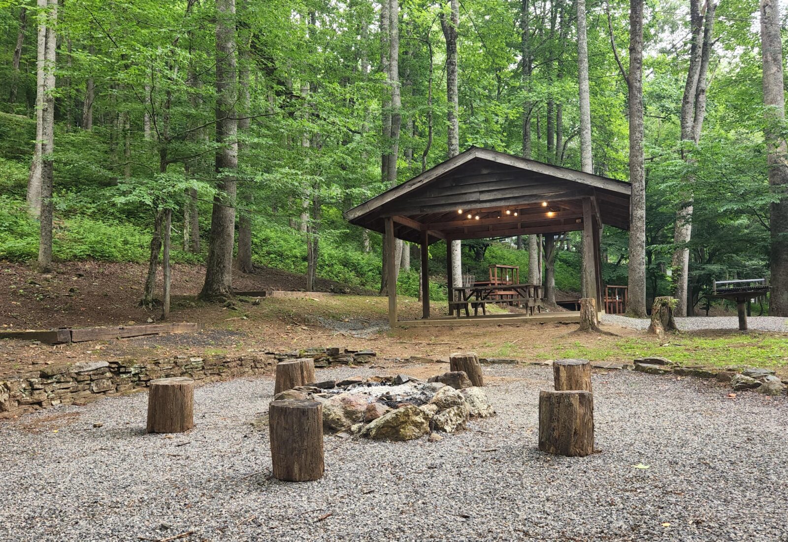 Group Tent Plumtree Campground and Retreat